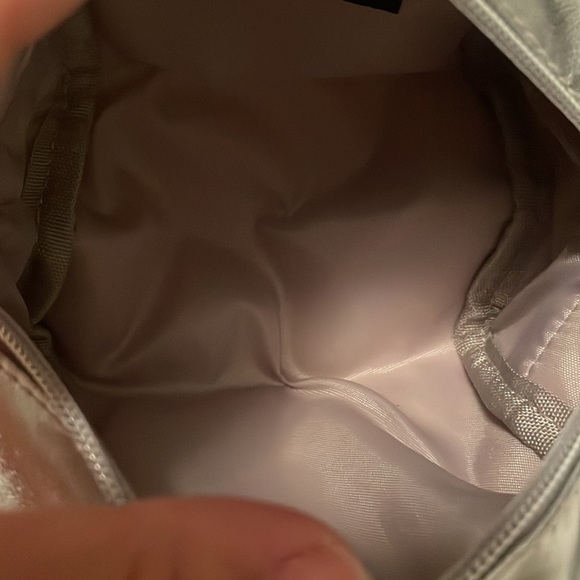 Nordstrom Beauty Silver Pom Pom Pouch - Picture 5 of 7